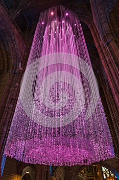 Peace Doves in Liverpool Cathedral