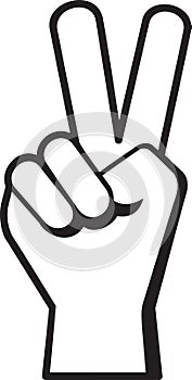 Peace Hand Sign