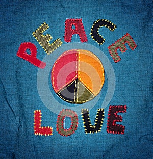 Peace and love photo