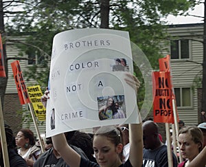 Peace march for Michael Brown