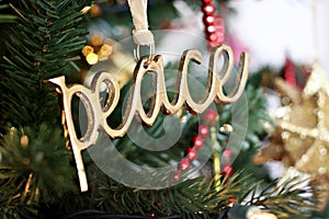 Peace Ornament photo