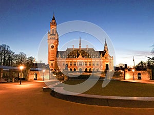 The Peace Palace, The Hague, Netherlands