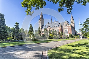 The Peace Palace garden