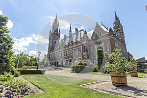 The Peace Palace garden