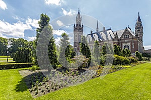 The Peace Palace garden