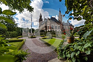 Peace Palace garden