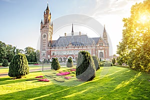 Peace palace in Haag