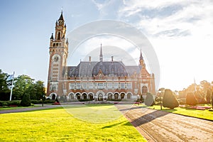 Peace palace in Haag