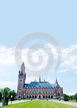 Peace Palace, ICJ, The Hague photo