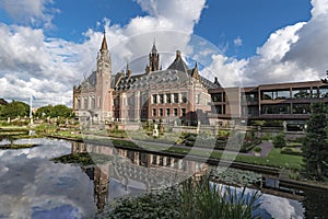 Peace Palace mirror