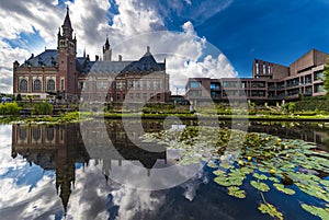 Peace Palace mirror