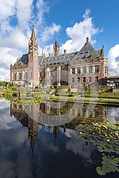 Peace Palace mirror