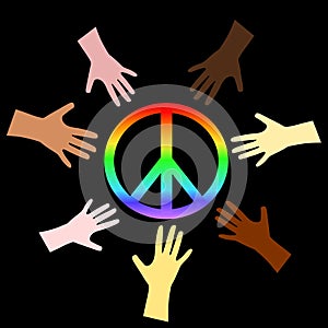 Peace Sign photo