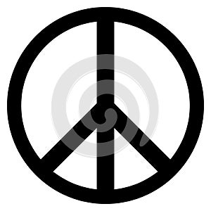 Peace sign vector illustration by crafteroks