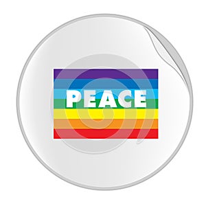 Peace Sticker (STICKER SERIES)