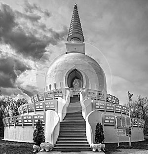 Peace Stupa in Zalaszanto, Hungary