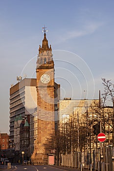 Peace Tower in Belfast