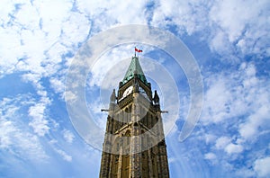 Peace Tower officially: the Tower of Victory and Peace of Parliament Buildings