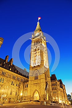 Peace Tower - Ottawa, Ontario, Canada photo