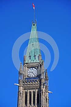 Peace Tower of Parliament Buildings, Ottawa, Canada