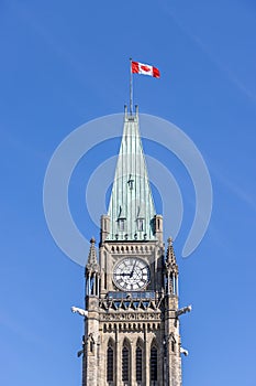 Peace tower, parliament of Canada