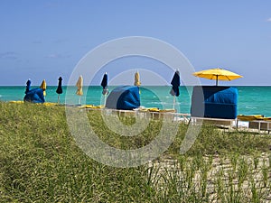 Peaceful Beach Cabanas photo