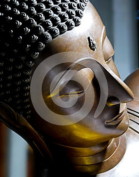 Peaceful bhudda statue