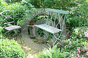 Peaceful Garden Seating