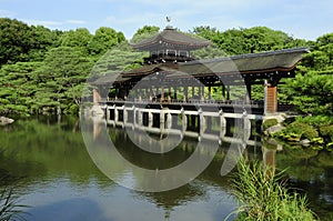 Peaceful Japanese garden