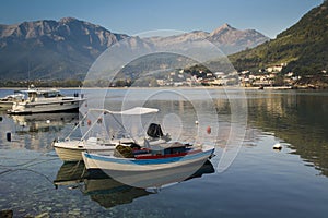 Peaceful morning on Thassos island photo