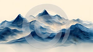 Peaceful Oasis - Abstract Digital Background