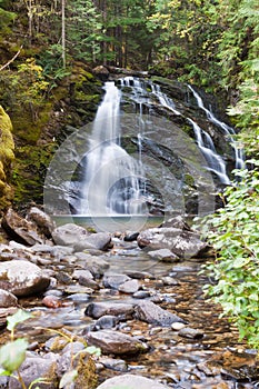 Peaceful waterfall