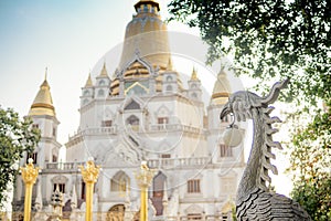 A peacefull place to calm your mind and soul, Buu Long Pagoda is frequented by tourists because of its unique architecture in Ho C