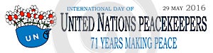Peacekeepers international day 1