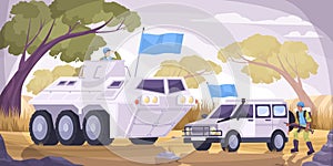 Peacekeepers Transport Flat Composition