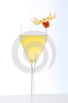 Peach cocktail