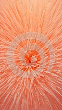 Peach fuzz color abstract furry texture