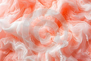 Peach fuzz color smoke background