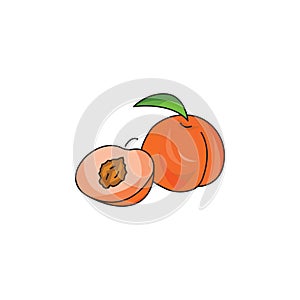 Peach icon symbol