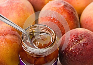 Peach Jam and Peaches