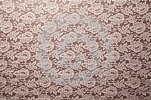 Peach Lace Background
