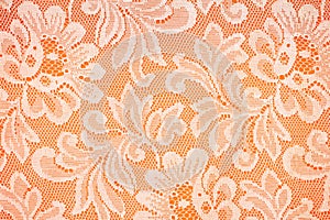 Peach lace