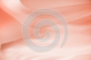 Peach satin cloth texture background