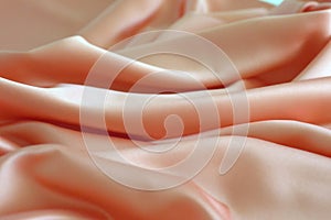 Peach silk background.