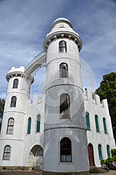 Peacock island castle