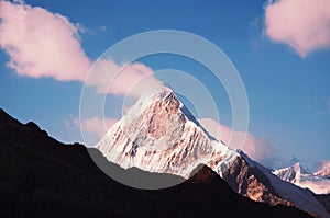 Peak Caraz in Cordilleras photo