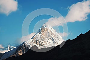 Peak Caraz in Cordilleras photo