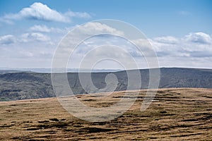 The Peak District national park in Derbyshire, UK.