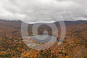 Peak Foilage - Lake Colgate, New York photo