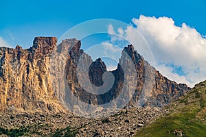 Peak of Kapaz mount in Azerbaijan